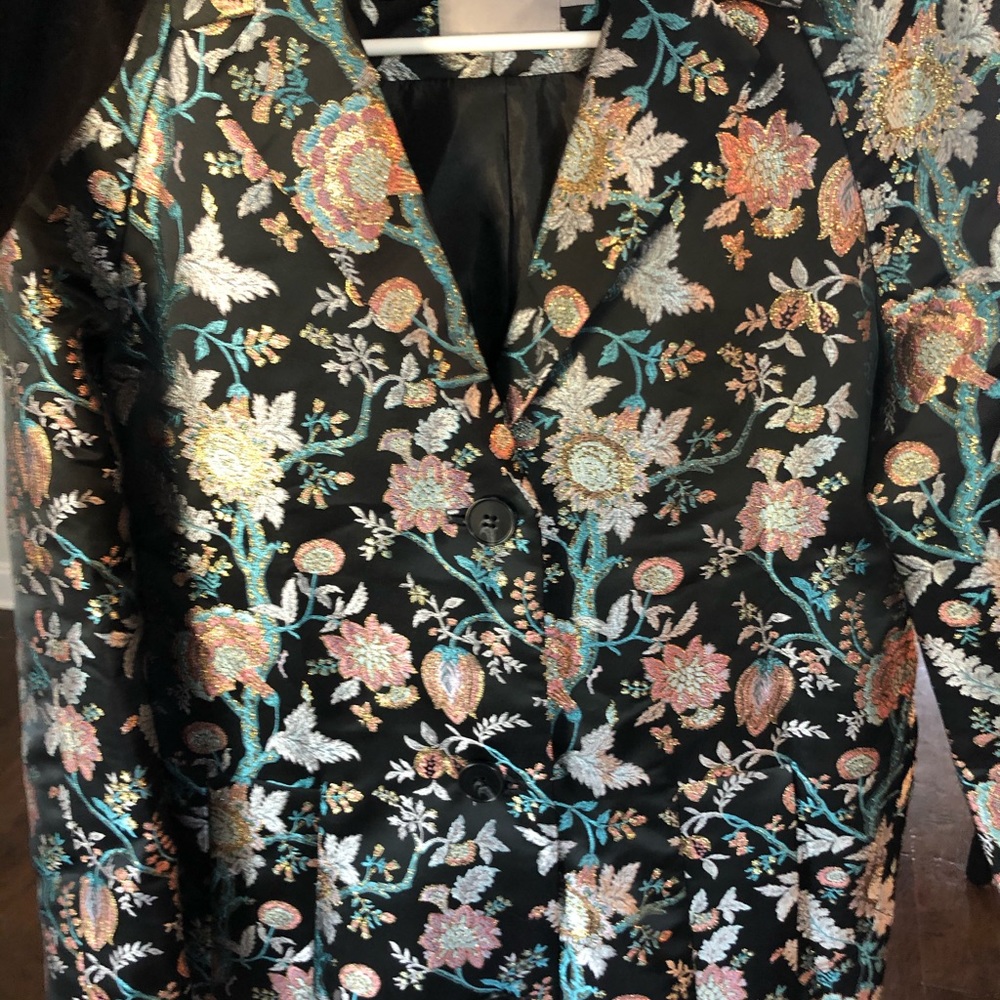 Stunningly Beautiful ASOS embroidered Dress Coat